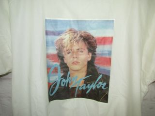 Sag - No - Mor John Taylor Duran Duran Band Tee Vintage 80 ' s Women ' s Top Size M 4