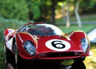 Rare Gmp 1967 Ferrari 330 P4 6 Jackie Stewart Chris Amons Win 1:18 Metal