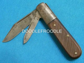 Vintage Ulster Usa 10ot Old Timer Barlow Knife Knives Schrade Prince Albert Jack