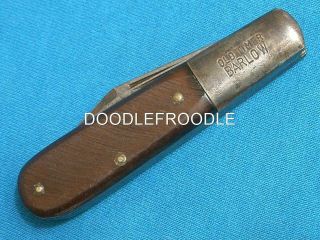 VINTAGE ULSTER USA 10OT OLD TIMER BARLOW KNIFE KNIVES SCHRADE PRINCE ALBERT JACK 7