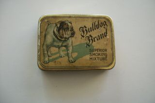 Vintage Bulldog Brand Holstebro Smoking Tobacco Tin