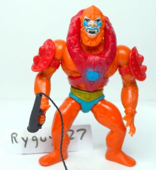 Motu,  Beast Man,  Masters Of The Universe,  Figure,  Complete,  He Man,  Vintage