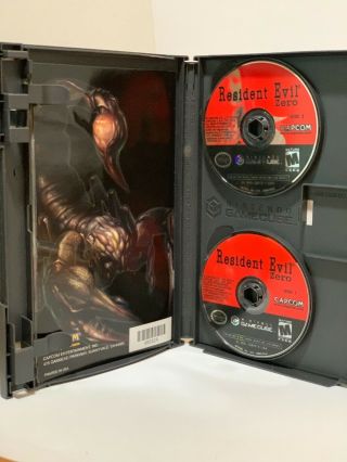 Resident Evil Nintendo GameCube (Zero,  REmake,  2,  3,  and Code Veronica) RARE 4