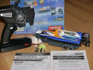 Kyosho Mini Z Formula Z Rc/radio Controlled Boat Trust 30 Rare Collectors