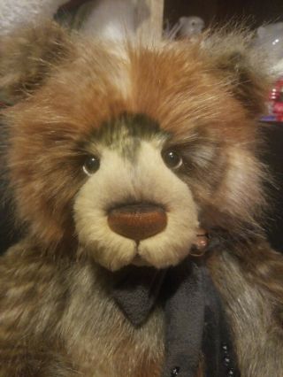 Htf Isabelle lee Charlie bears rare big boy major for my schnauzer baby sophie 2