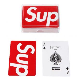 Supreme X Bicycle Playing Card Collectors Fw09 2009 Accessory Rare