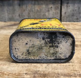 RARE Vintage ALL NU Fly And Insect Poison Spray Tin Litho Can 5x3 Great Graphics 6