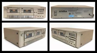 Marantz Sd - 155 High End Stereo Dual Cassette Deck Vintage Audio