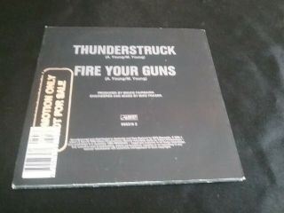 AC/DC THUNDERSTRUCK CD RARE PROMO SAMPLE AUSTRALIA 656319 2 ALBERT PRODUCTIONS 2
