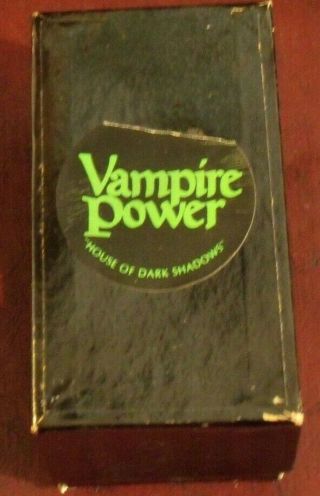 House Of Dark Shadows - Rare Promo Vampire Power Box - 1970 Movie - Frid,  Dan Curtis