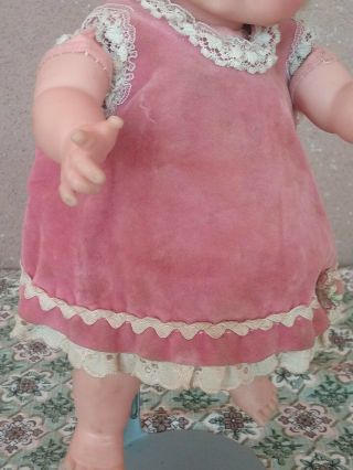 Vintage Tiny Thumbelina Ideal newborn doll 9 