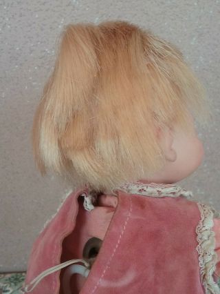 Vintage Tiny Thumbelina Ideal newborn doll 9 