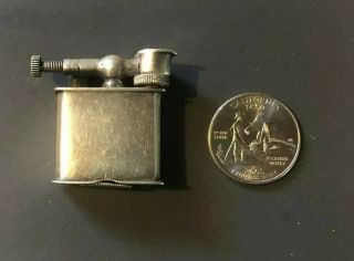 Vintage Sterling Silver Miniature Tiny Lift - Arm Lighter Signed Mexico 30,  Grams
