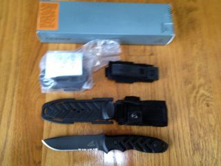 Gerber Yari Ii Drop Point Fixed Blade Knife Serrated Cpm - S30v Usa 22 - 01144 Rare