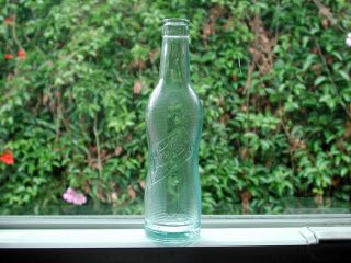 Vintage Pepsi Cola Peanut Or Hour Glass 6 1/2 Oz Soda Bottle Lt Aqua Gb 94