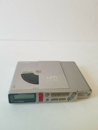 Vintage Sony Md Minidisc Walkman Recorder Mz - R37