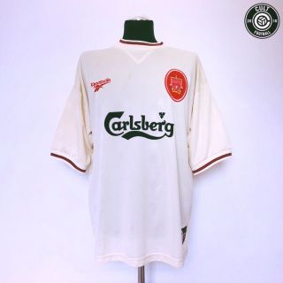 FOWLER 9 Liverpool Reebok Vintage Away Football Shirt Jersey 1996/97 (XXL) 2