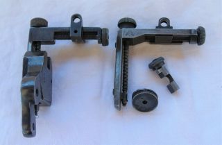 Vintage Parker Hale SMLE peep sight parts Bisley Model 6 Adjustable peep 2