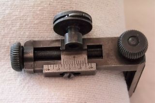 Vintage Parker Hale SMLE peep sight parts Bisley Model 6 Adjustable peep 8