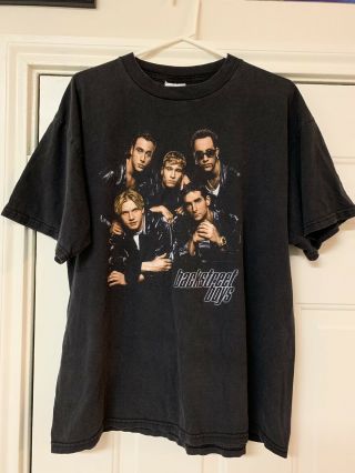 Vintage 1998 Backstreet Boys World Tour Concert T Shirt Vtg X - Large Xl Rap Tee