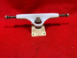 Nos Vintage Tracker Sxtrack Skateboard Truck White Skate Hardware Sk8