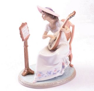 Rare Lladro Figurine 6408 ”sweet Song”