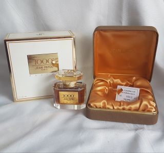Rare 1000 Jean Patou Paris 1 Oz / 30 Ml Parfum In Boxes With Tag; France