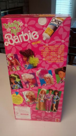 Vintage Totally Hair Blonde Barbie by Mattel 1991 2