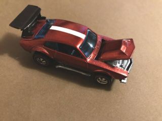 Vintage Hot Wheels Redlines Mighty Maverick Metallic Red /red