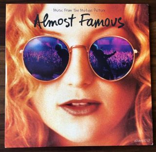 Almost Famous Soundtrack 2lp Rare Ost Promo The Who Led Zeppelin David Bowie Nm