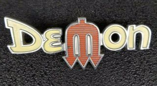 Vintage Dodge Demon Fender Emblem -