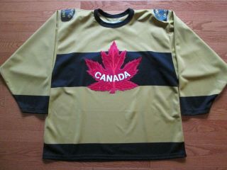 Winnipeg Falcons Team Canada Jersey Size Large Nike Ultrafil 2004 Remake Rare