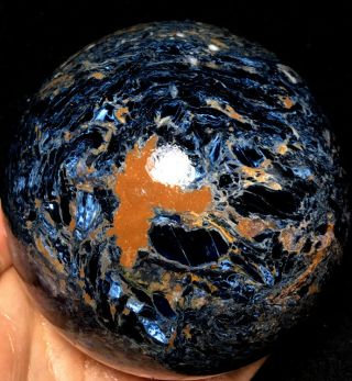 1310g Namibia Natural Rare Pietersite Crystal Sphere Ball Healing Specimen B619