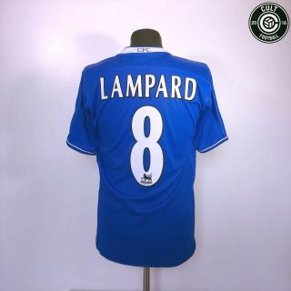 Frank Lampard 8 Chelsea Vintage Umbro Home Football Shirt (s) 2003/05 West Ham