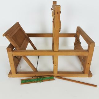 Ostlind Miniature Loom Vintage Wooden C1930 