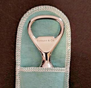 VERY RARE TIFFANY & Co.  STERLING SILVER COCA - COLA BOTTLE OPENER 5