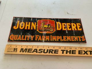 VINTAGE JOHN DEERE QUALITY FARM IMPLEMENTS 15 