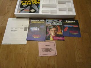 VINTAGE NINTENDO ENTERTAINMENT SYSTEM ACTION SET BOX ONLY FOAM INSERTS L@@K 2