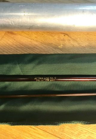 Vintage Fenwick HMG Graphite GFF806 8 ' Fly Fishing Rod,  W/ Case/Sock,  Line No.  6 4