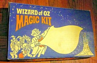 Wizard Of Oz Magic Kit 1967 Vintage Tricks Fun Incorporated Extremely Rare