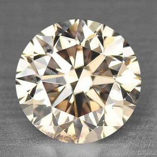 0.  69 Cts Untreated Natural Fancy Rare Pinkish Brown Loose Diamond