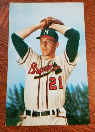 Rare 1955 - 60 Warren Spahn Bill And Bob 