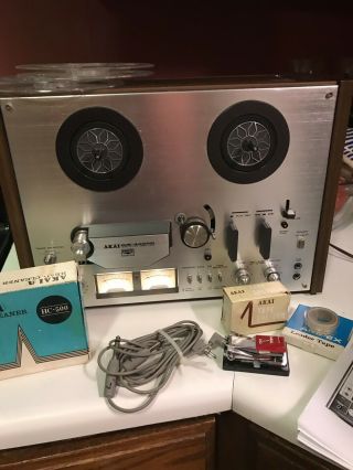 Rare Akai 4000ds Mkii Mk Ii 7 Inch Reel To Reel With