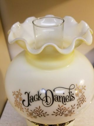 Rare Jack Daniels Hurricane Lamp 2