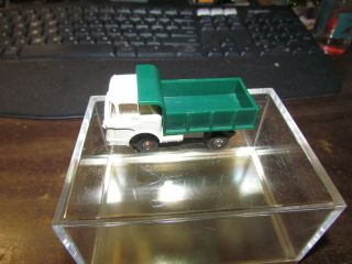 Vintage Aurora Ho T Jet Slot Car Truck Dump Truck White / Green