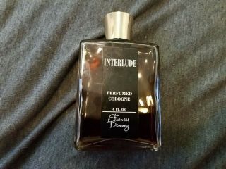 Vintage Frances Denney Interlude Perfumed Cologne Splash 4 Oz.  120ml 75 Full