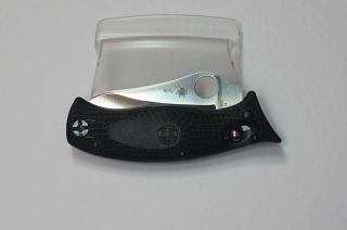 Rare Numbered C82psbk2 Spyderco D 