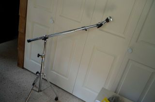 Ludwig Extending Boom Cymbal Stand Vintage Blue / Olive Badge From The 70’s