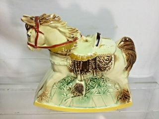 Mccoy Hobby Horse Vintage Cookie Jar Only Made In 1950 & 1951 Marked Mccoy (cl)