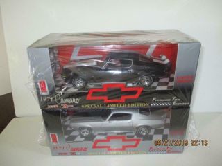 1971 Camaro 1/18 Rs Z28 Rare Two Car Set Chevrolet Ertl Highway 61 Amt